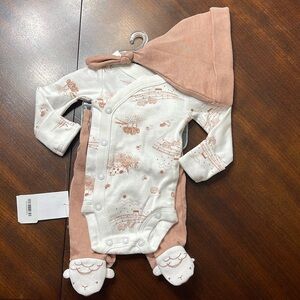 Carters preemie 3 piece romper